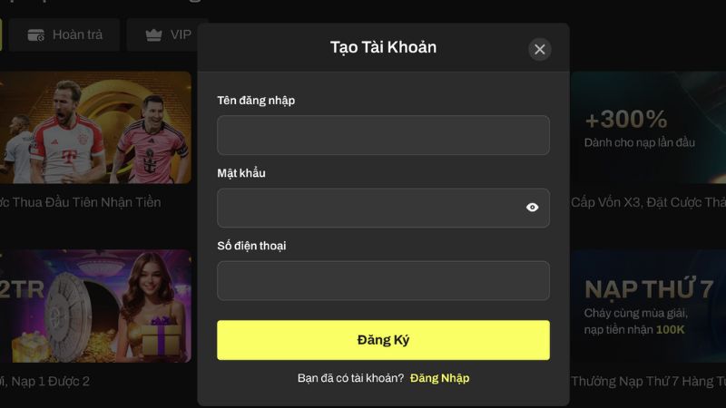 Du88 Người chơi chỉ cần cung cấp những thông tin cơ bản nhất cho hệ thống tạo acc khác biệt